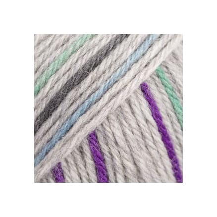 DROPS Fiesta Garn Print 28 Silver Foam Ring