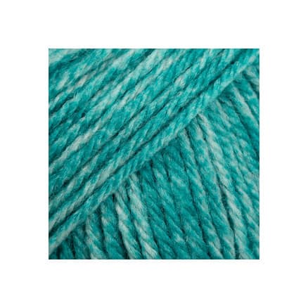 DROPS Fiesta Garn Print 34 Smaragd