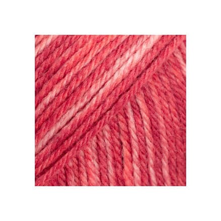 DROPS Fiesta Garn Print 39 Cherry Jam