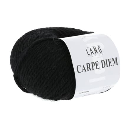 Lang Yarns Carpe Diem Garn 04 Svart