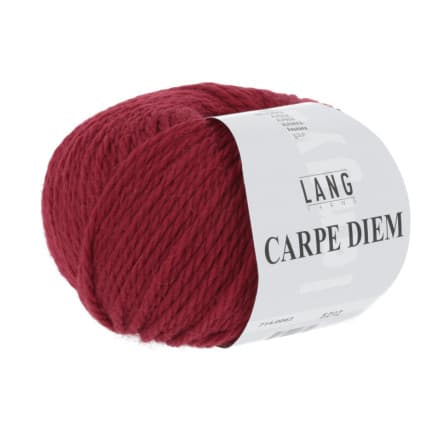 Lang Yarns Carpe Diem Garn 62 Vinröd