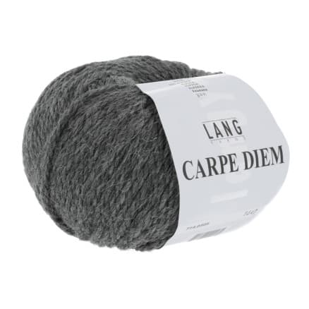 Lang Yarns Carpe Diem Garn 305 Mörk Grå Melange