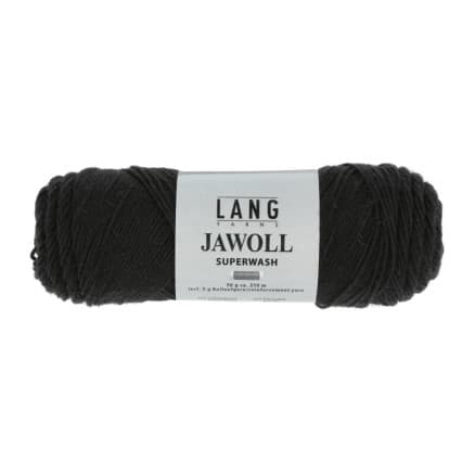Lang Yarns Jawoll Garn 04 Svart