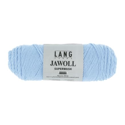 Lang Yarns Garn Jawoll 220 Ljus Blå