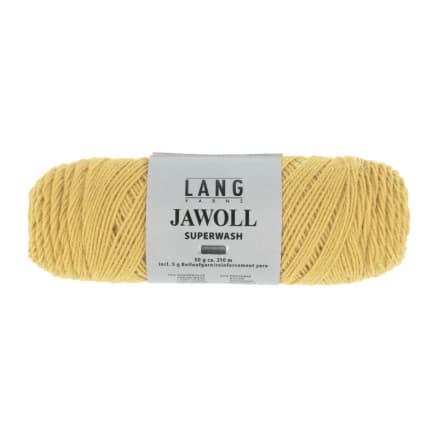 Lang Yarns Garn Jawoll 250 Ljus guldgul