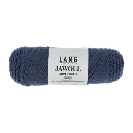 Lang Yarns Jawoll Garn 33 Mörk Denim