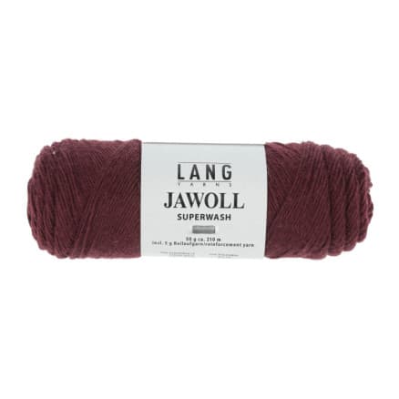 Lang Yarns Jawoll Garn 84 Bordeaux
