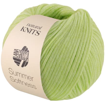 Lana Grossa Summer Softness Garn 13 Vårgrön