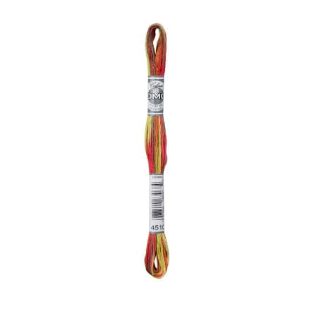 DMC Mouliné Broderigarn Färger 4510 Flimrande lägereld