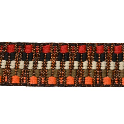 Väskrem Gjord 38 mm - Orange/Svart/Röd