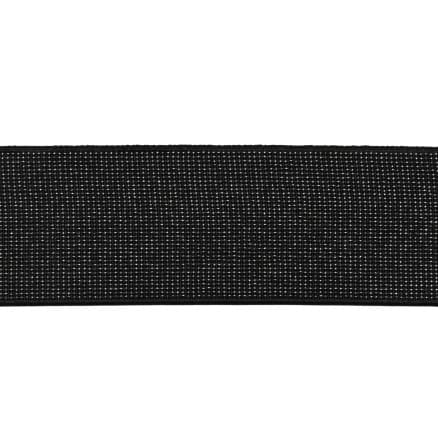 Lurex Elastik 40 mm Svart