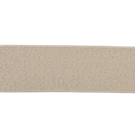 Lurex Elastik 40 mm Ecru