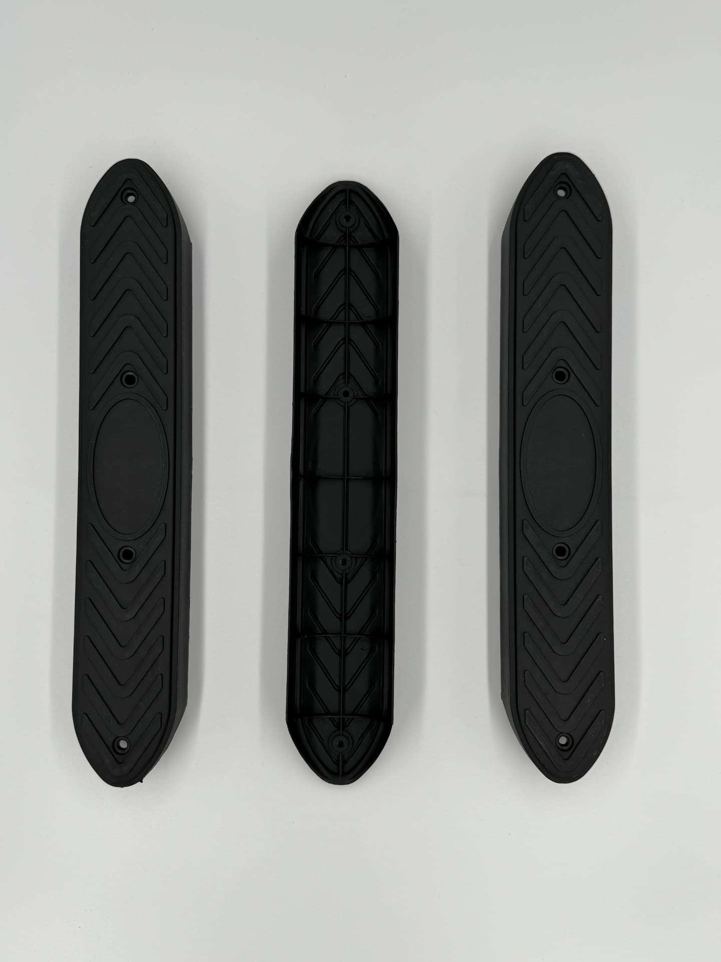 3 Plast trædeflader til Ø60-76mm sidebar