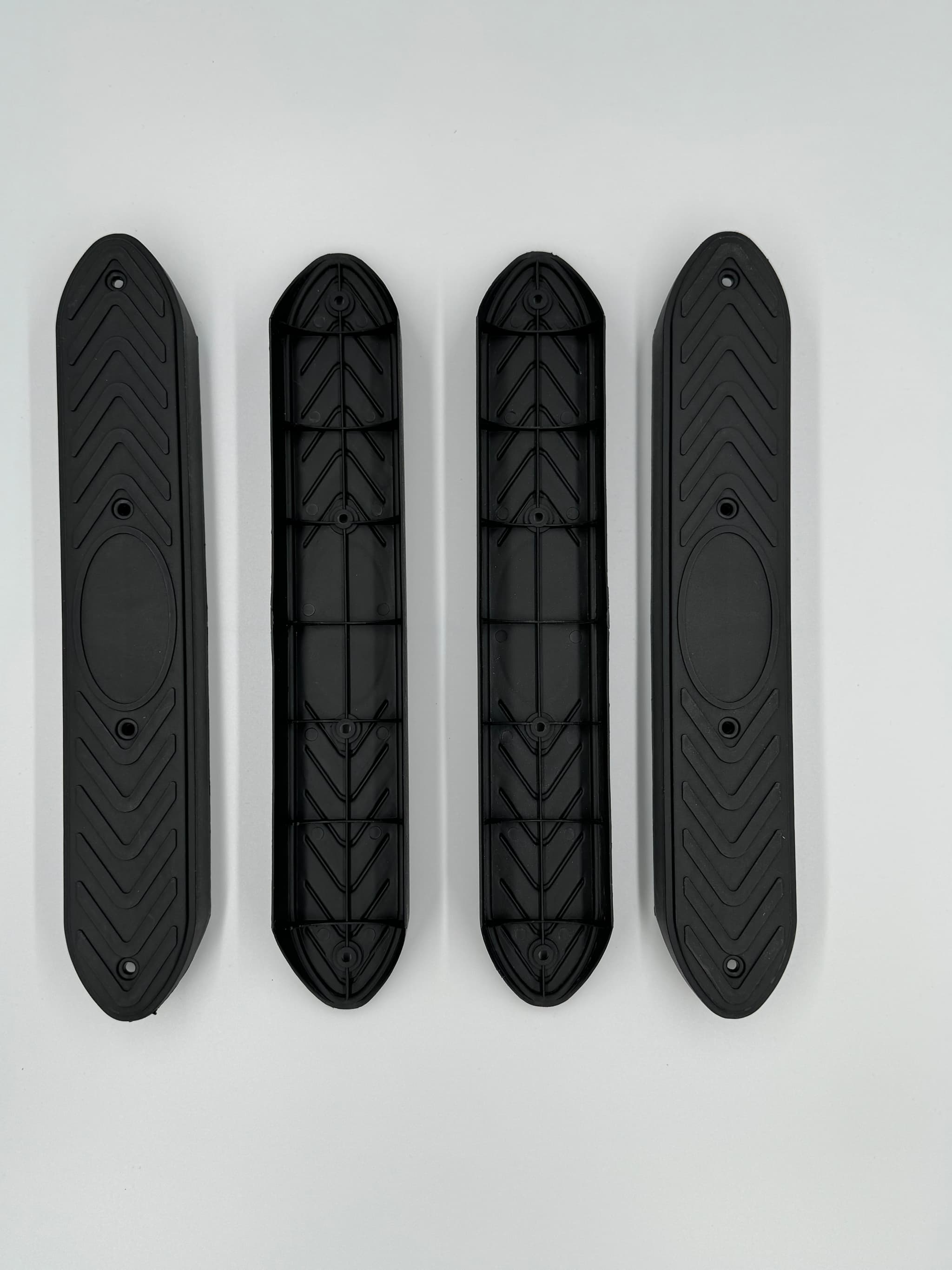 4 Plast trædeflader til Ø60-76mm sidebar
