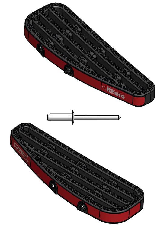 TowStep H+V Trin- Sort