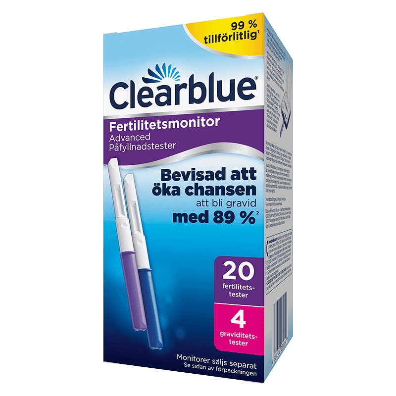 Teststickor till Clearblue Advanced Fertilitetsmonitor - 20+4 st