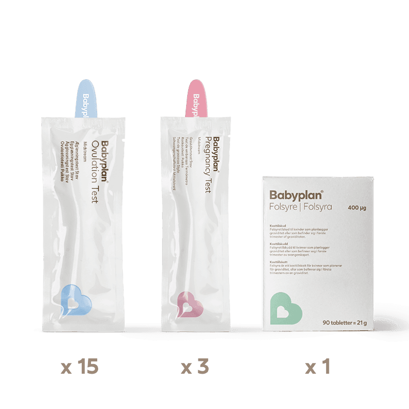 Babyplan set stav 2 månader