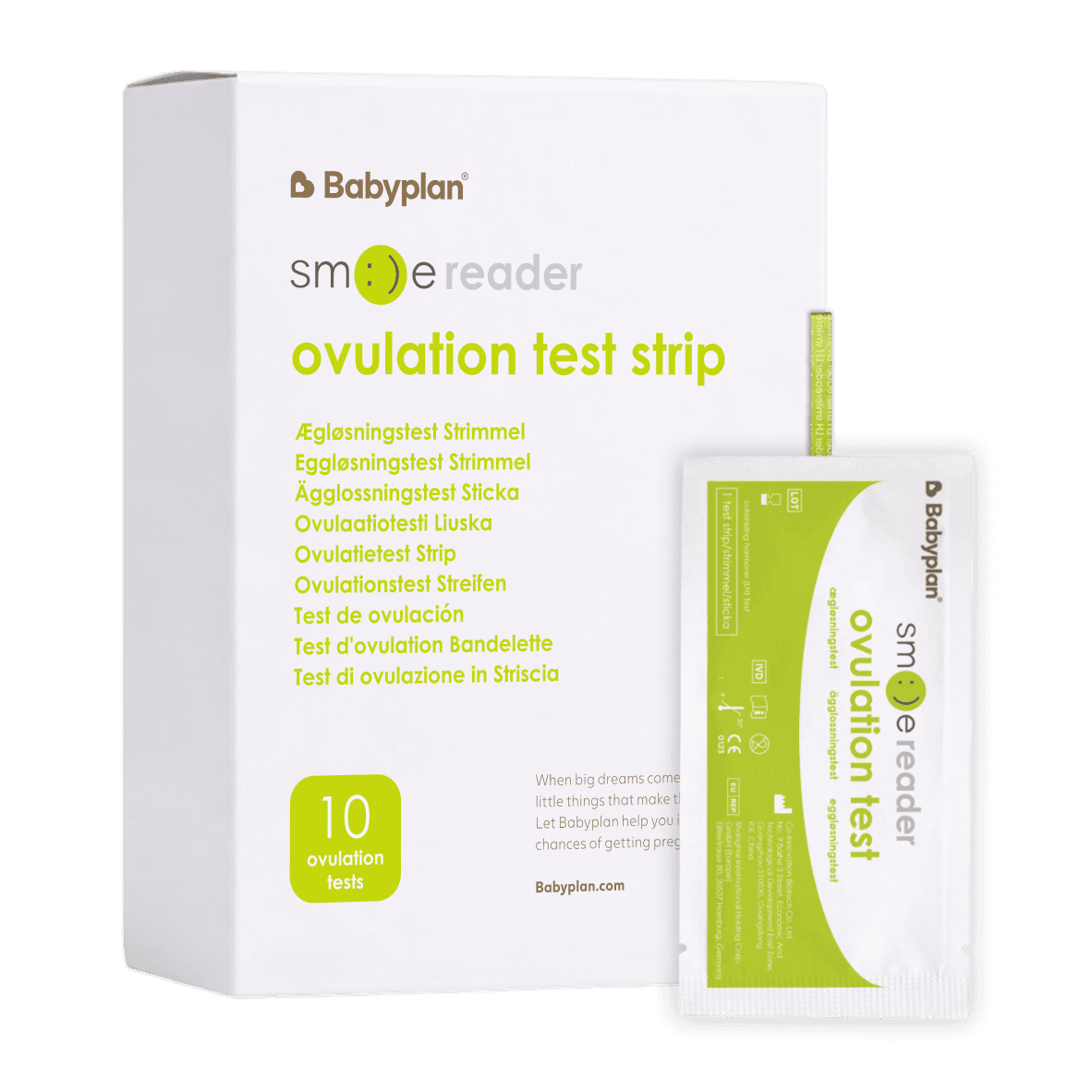 Smile Reader - ägglossningstest (teststicka)