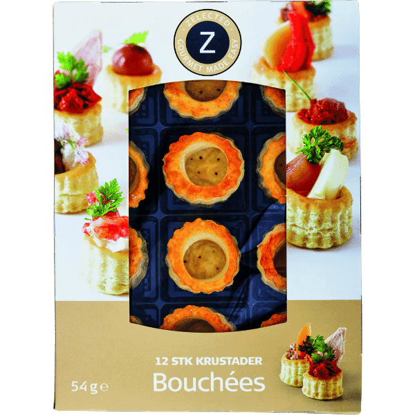 Bouchees 12stk Muggtader Zelected