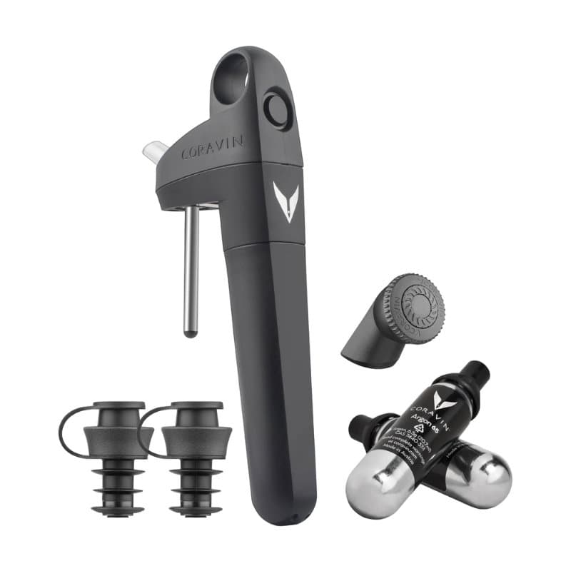 CoravinÂ® Pivotâ„¢ Vinbevaringssystem  -  Svart