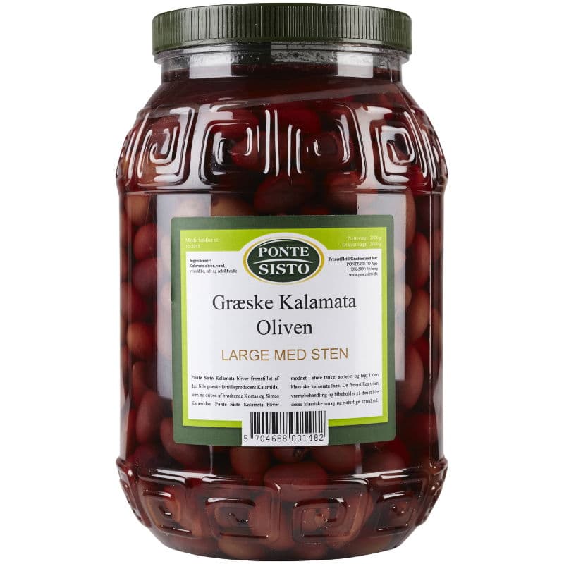 Oliven Kalamata M/sten Large 2 Kg