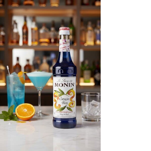 Monin Sirap Curacao Blue / Curacao Blå Fl 70