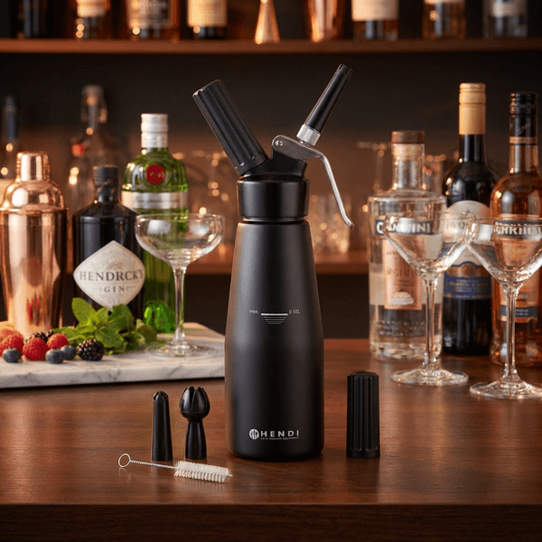 Flödesskumsdispenser Matt Svart 0,95 l Al Kitchen Line