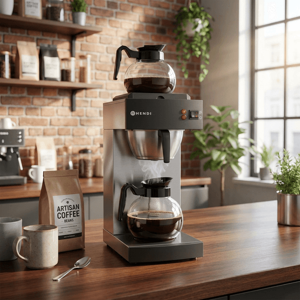 Hendi Kaffemaskin Med Glaskanna 1,8l