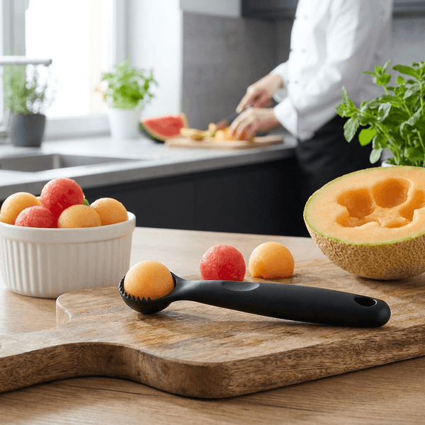 Hendi Melon- Och Fruktjärn Med Tänder Svart 1 St