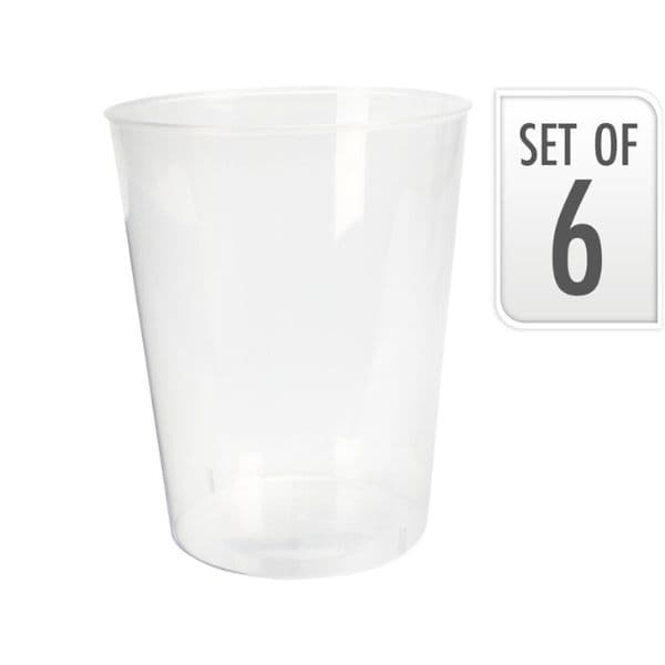 Plastglas 500ml Pp Set 6 St