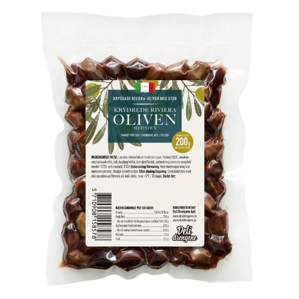 Riviera Krydrede Oliven 200g