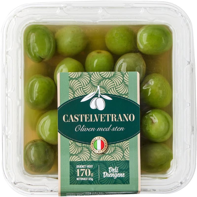 Castelvetrano Oliver i Saltlake 170g