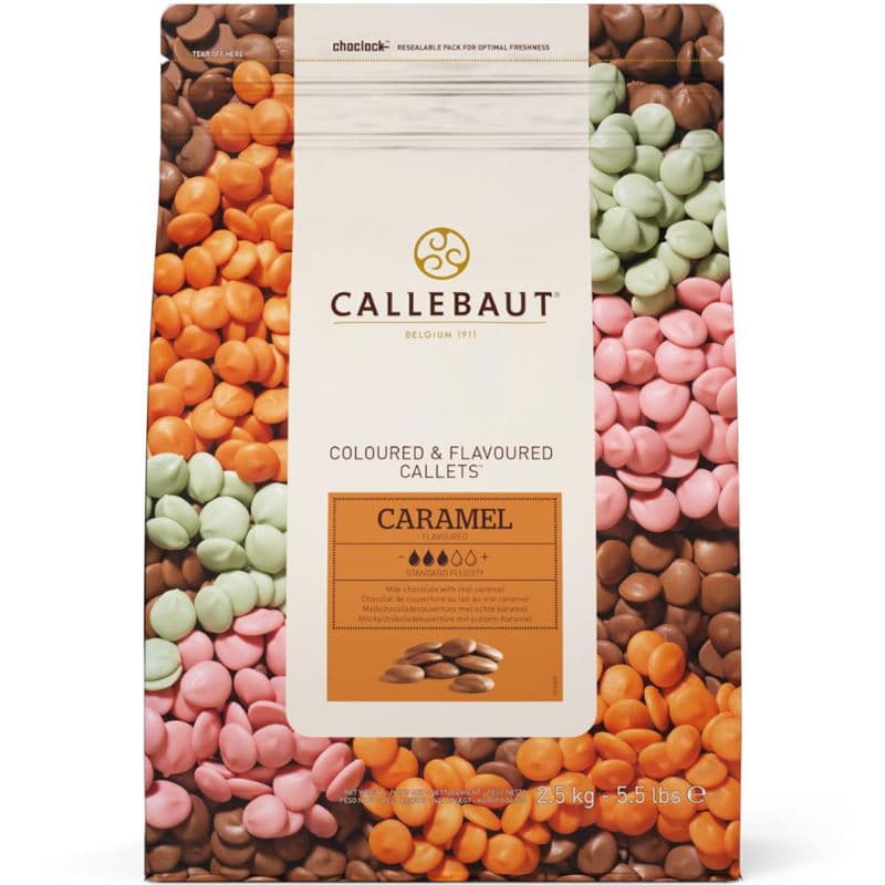 Ã–verdrag Mjölk Knappar Med Karamell Barry Callebaut 2.5kg