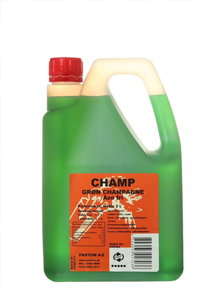Champ Slushice Champagne Grön, 2l