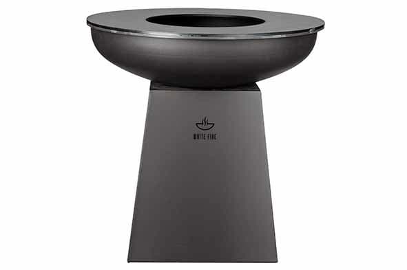 Original Grill i Svart Cortenstål