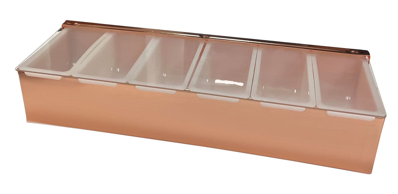 Fruktdispenser Koppar - 6 Rum