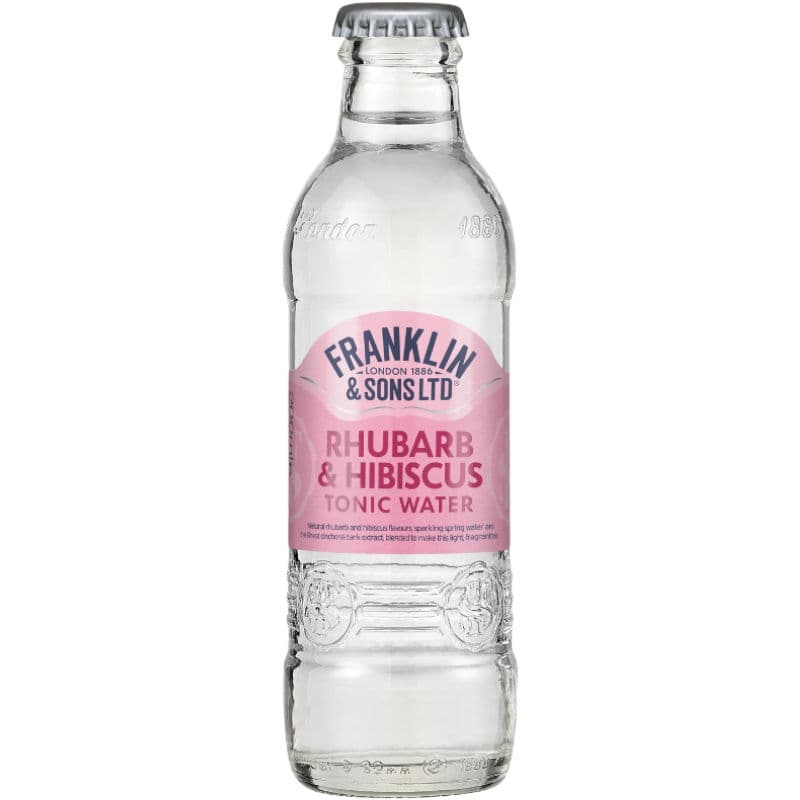 Franklin & Sons, Rabarber & Hibiscus Tonic 20 Cl