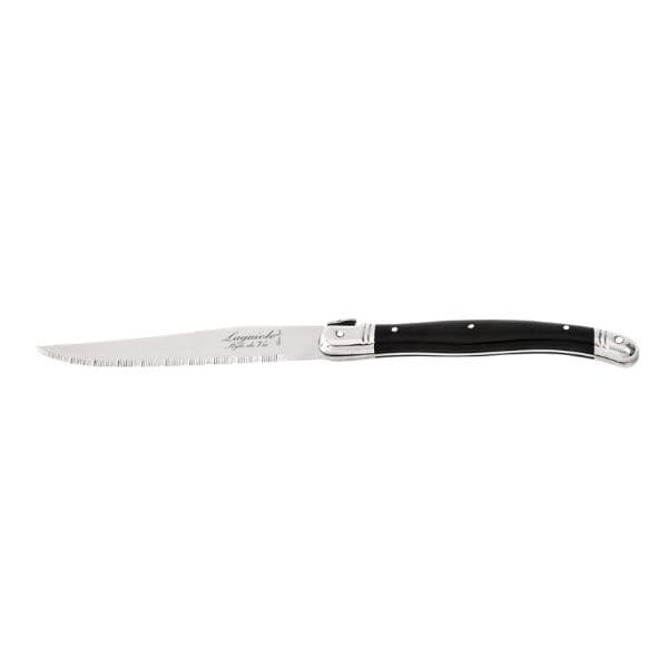 Grillknivar Laguiole Svart Set 6 Sdv