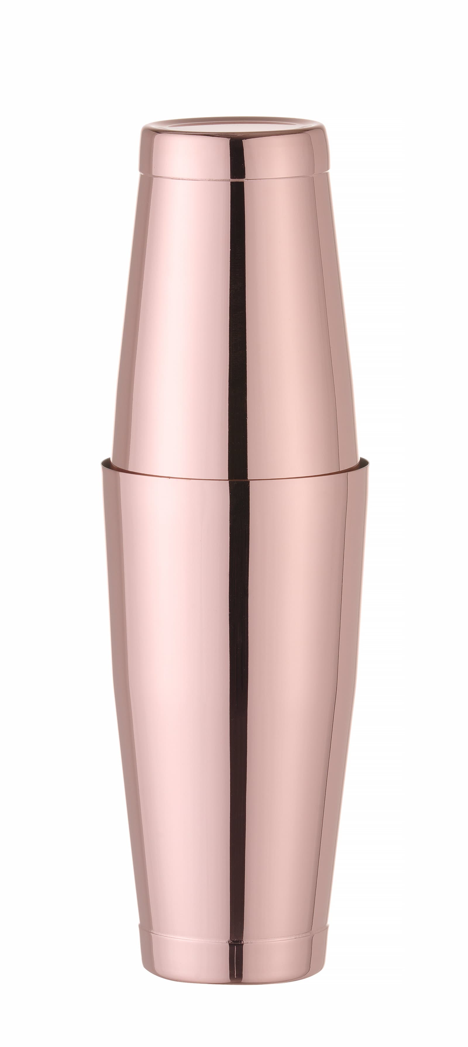 Tin-on-tin Boston Shaker 0,6 - 0,8 l Rostfritt Stål Kopparlook