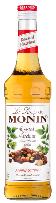 Monin Sirup Ristet Hasselnød / Rostad Hasselnöt Fl 70