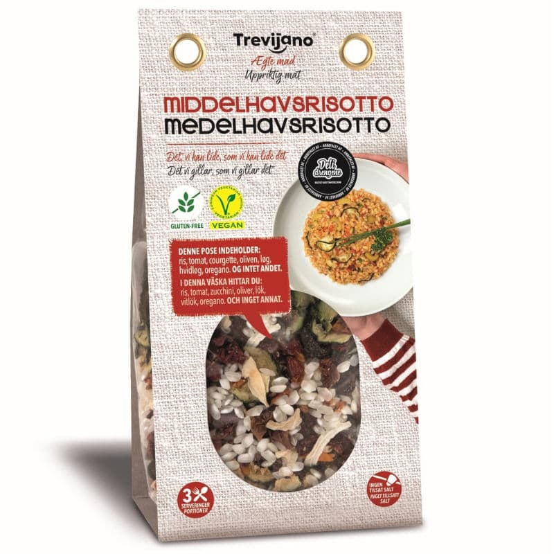 Medelhavsrissotto Pose 280g - Deli Drengene