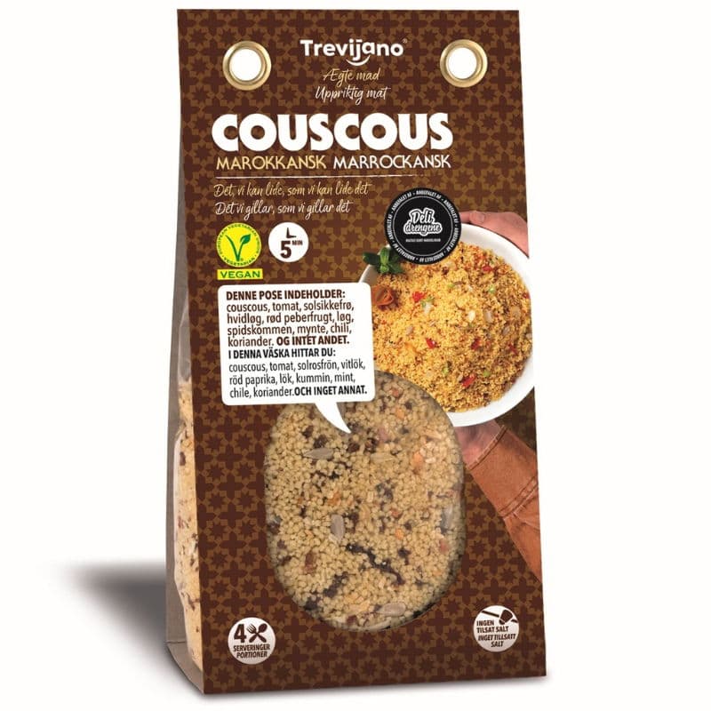 Marockansk Cous Cous Grönsaker Påse 300g