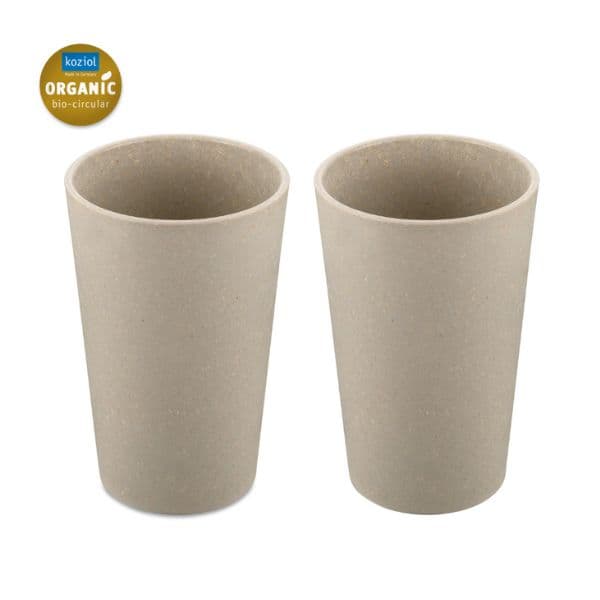 Koziol Connect Cup L 350ml (2 St) - Dessert Sand