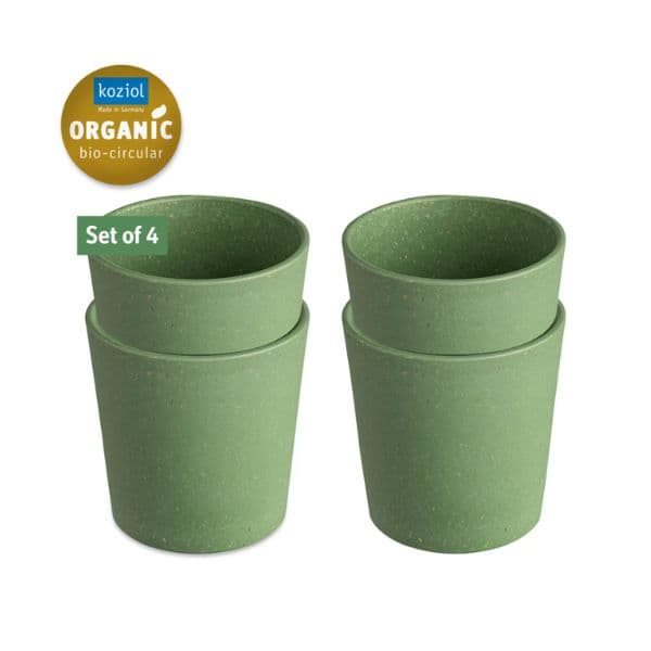 Koziol Connect Cup S 190ml (4 St) - Leaf Green
