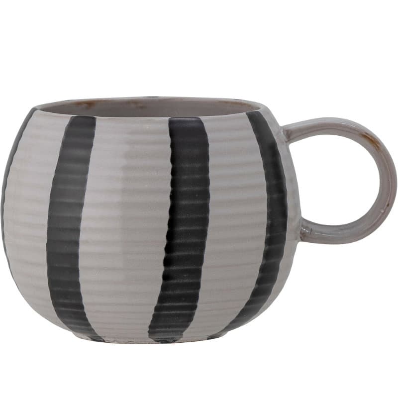 Serina Mugg, Svart, Stengods