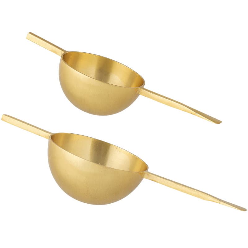 Kirsi Målebägare, Guld, Rostfritt Stål 2 St