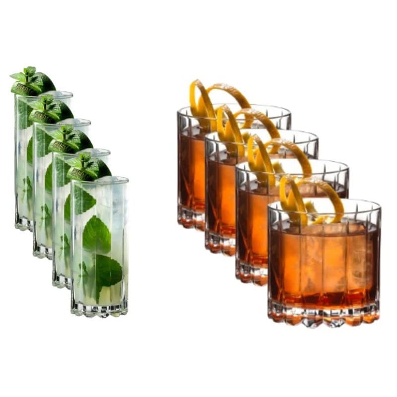 Riedel Drink Specifik - Rocks & Highball Set - 8 Glas