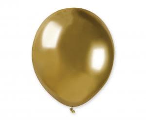 Glittrande Ballonger - Guld / 100 St.
