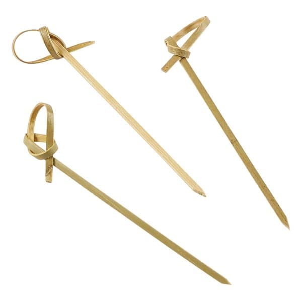 Bambu-öglespett 9 Cm (100 St)