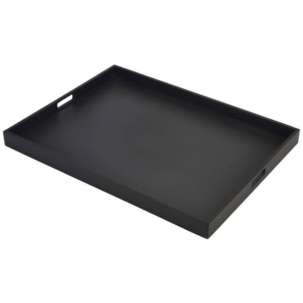 Solid Svarta Kypare Bricka 64 x 48 x 4.5cm